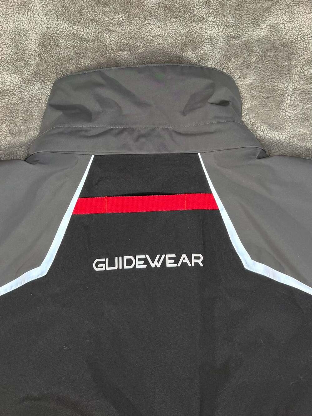 Bass Pro Shops Guidewear Insulated Jacket Size L Gore-Tex Gray Black - Picture 6 of 8